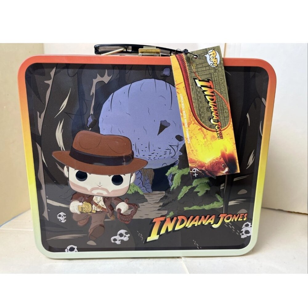 Funko Indiana Jones Raiders of the Lost Ark Metal Lunch Box Tin NWT